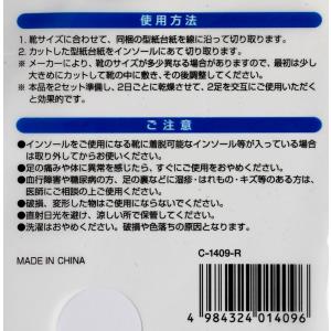 インソール リフレッシュ 抗菌+消臭 男性用 ...の詳細画像4