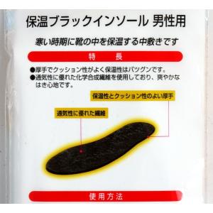インソール 保温 男性用 フリーサイズ (10...の詳細画像3