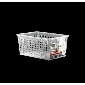 アレンジバスケット ハンドル付き クリア 15....の商品画像