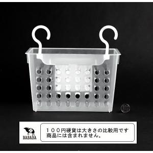 アレンジフック 角 フック付き クリアの詳細画像1
