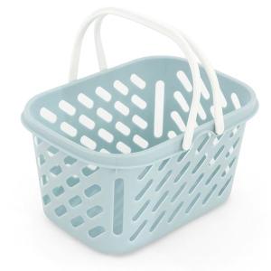 * vintage basket ❀ 両側 持ち手の * バスケット バスケット 持ち手付 26.5×18×高さ13.3cm グレー : 100円雑貨&日用品卸