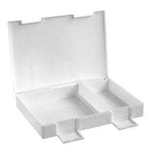 収納ケース フタ付 ホワイト 10.7×7.2×高さ3.4cm トスラ (100円