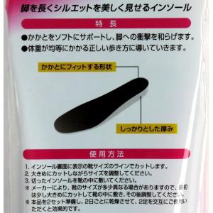 インソール リフレッシュ 美脚 女性用 フリー...の詳細画像3