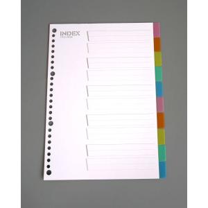 B5 PPカラーインデックス 10山入 (10...の詳細画像3