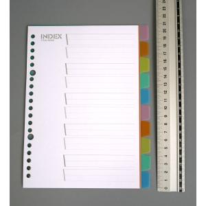 A5 PPカラーインデックス インデックス10...の詳細画像1