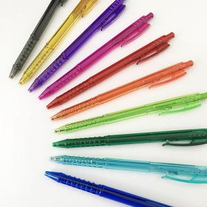 カラーボールペン 10色入 ノック式 (100...の詳細画像1