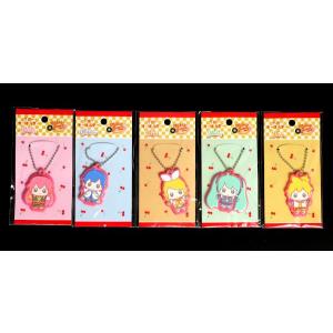 ラバーキーホルダー 初音ミク ダイナー柄 [種...の詳細画像1