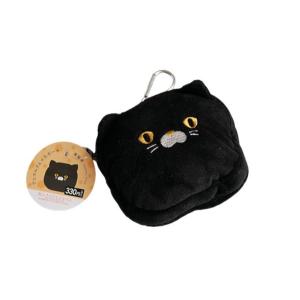保冷剤入りマチ付ポーチ くまとねこ 16×10×マチ3.5cm : 100円雑貨