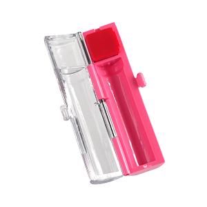 印鑑ケース クリアタイプ 朱肉付 [色指定不可]...の商品画像