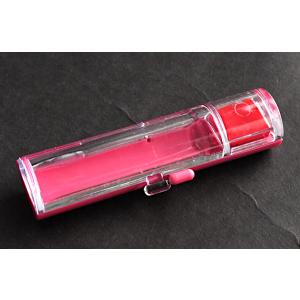 印鑑ケース クリアタイプ 朱肉付 [色指定不可...の詳細画像5