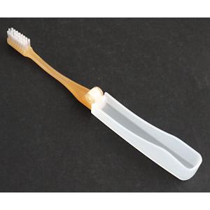 歯ブラシセット 折りたたみ式 ハミガキ粉付 [...の詳細画像3