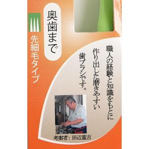 磨きやすい歯ブラシ 先細毛タイプ ふつう [色...の詳細画像4