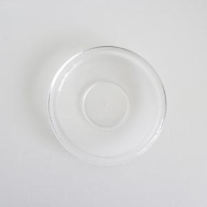 茶托 クリア 12cm (100円ショップ 1...の詳細画像1