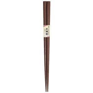 箸 天然木 美州桜 22.5cm (100円シ...の詳細画像2