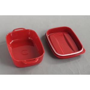 ランチボックス ボヌール スクエア レッド 3...の詳細画像5