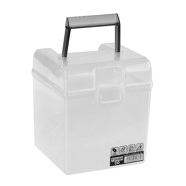 ニュータフボックス CD グレー 14.6×14×高さ16.2cm