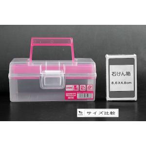 ニュータフボックス ミニ ピンク 17×11×...の詳細画像1