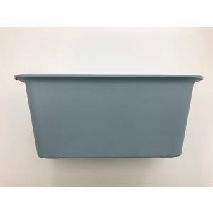 プレーンボックス ライトブルー フタ付 M(2...の詳細画像2