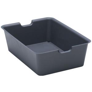 プレーンボックス ストーングレー L(38×27×高さ11.5cm)