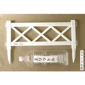 フラワーフェンス ホワイト 47.2×高さ28...の詳細画像1