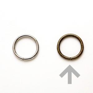 レザークラフト 材料 金具 リング 鉄リング 1...の商品画像