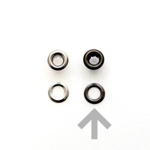 【在庫大放出セール11/3まで】レザークラフト 材料 金具 ハトメ ＃200 ＡＴ 40組入 誠和 ...