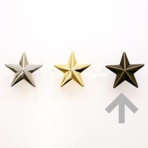 レザークラフト 材料 金具 飾りカシメ スター(...の商品画像