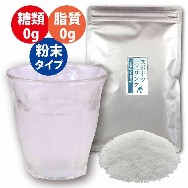 スポーツドリンク 粉末 100g入 ※ 熱中症対策 水筒 ボトル 500ml 34本分 糖類 脂質ゼ...