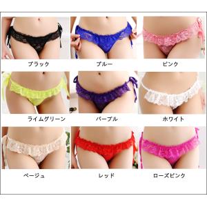 tバック 下着 紐パン 紐ショーツ ひもパン ...の詳細画像1