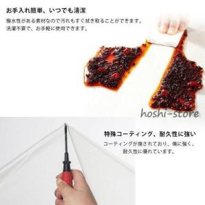 透明 テーブルクロス 円形 直径120cm/1...の詳細画像3
