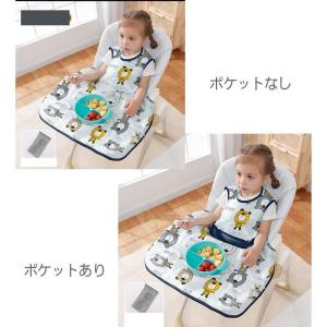 子供用 お食事エプロン テーブルクロス一体型 ...の詳細画像1