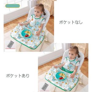 子供用 お食事エプロン テーブルクロス一体型 ...の詳細画像5