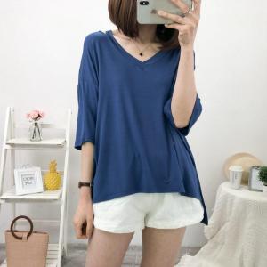 Tシャツ レディース 半袖 トップス カットソ...の詳細画像3