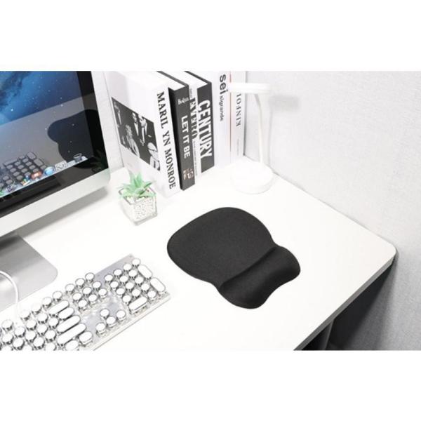 マウスパッド リストレスト付き 一体型 クッション ハンドレスト 手首クッション 手首置き 手首サポ...