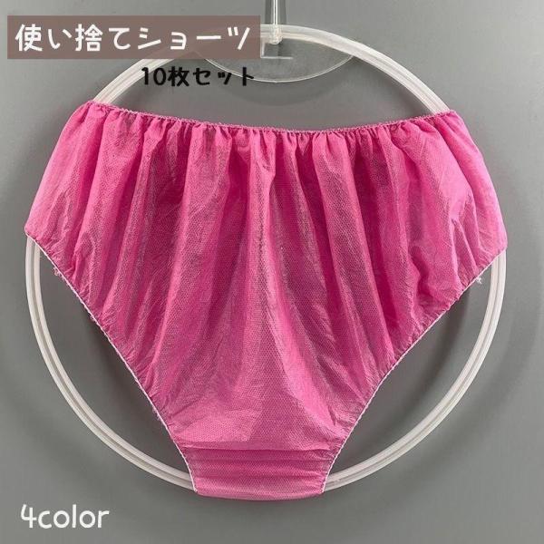使い捨てショーツ 10枚セット レディース ペーパーショーツ 使い捨てパンツ 下着 ショーツ 使い捨...