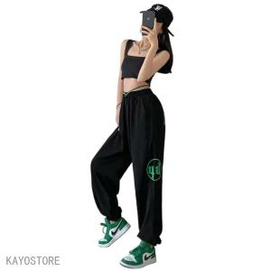 ダンスパンツ レディース スウェットパンツ ゆ...の詳細画像1