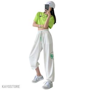 ダンスパンツ レディース スウェットパンツ ゆ...の詳細画像2