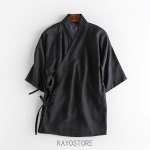 きもの 浴衣 衿付き 半袖 着物 着物 和装 ...の詳細画像2