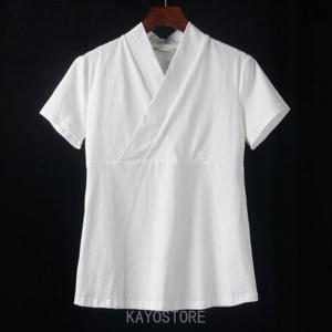 浴衣 半襦袢 和装 着物 襦袢 Tシャツ 肌着...の詳細画像1