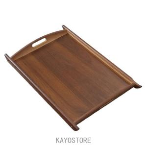 トレー トレイ お盆 おぼん 竹製 持ち手付き...の詳細画像1