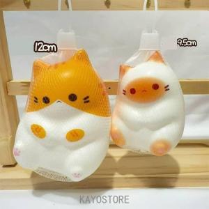 3個セット スクイーズ 猫 ねこ かわいい猫 ...の詳細画像1