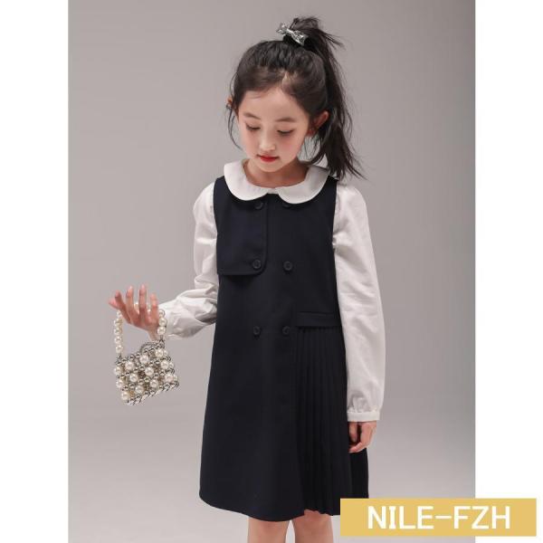 子供服 ジャンパースカート プリーツ ジュニア 女の子 発表会 卒業式 入学式 発表会 通園 普段着...