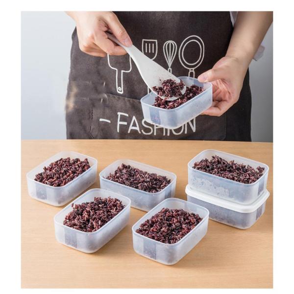 6個セット 冷凍ごはん容器 ご飯 冷凍 保存 容器 大盛り 大容量 容器 大きめ 電子レンジ / 食...