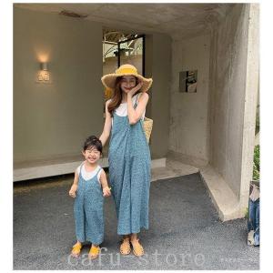 親子ペアワンピース2点セット親子ペアルックレデ...の詳細画像2