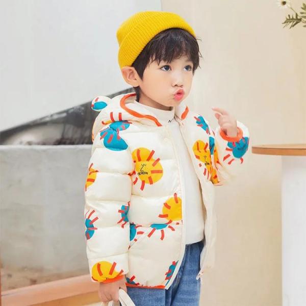 秋冬　ダウンコート キッズ ダウンコート ショート 女の子 男の子 子供 ダウンジャケット ショート...