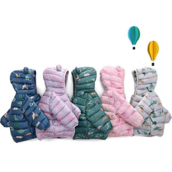 秋冬　ダウンコート キッズ ダウンコート ショート フード付き 女の子　男の子 子供 ダウンジャケッ...