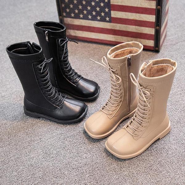 女の子 キッズ ショートブーツ ブーツ ワークブーツ 靴 子供ブーツ エンジニアブーツ　バイクブーツ...