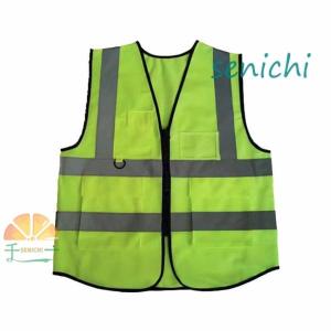 反射ベスト 安全ベスト メッシュ 通気性 作業...の詳細画像1