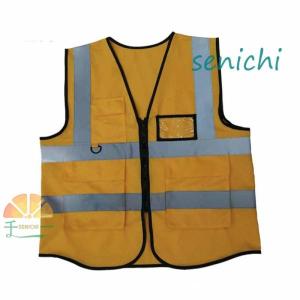 反射ベスト 安全ベスト メッシュ 通気性 作業...の詳細画像3