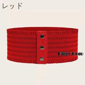ベルト サッシュベルト コルセットベルト ワイ...の詳細画像4